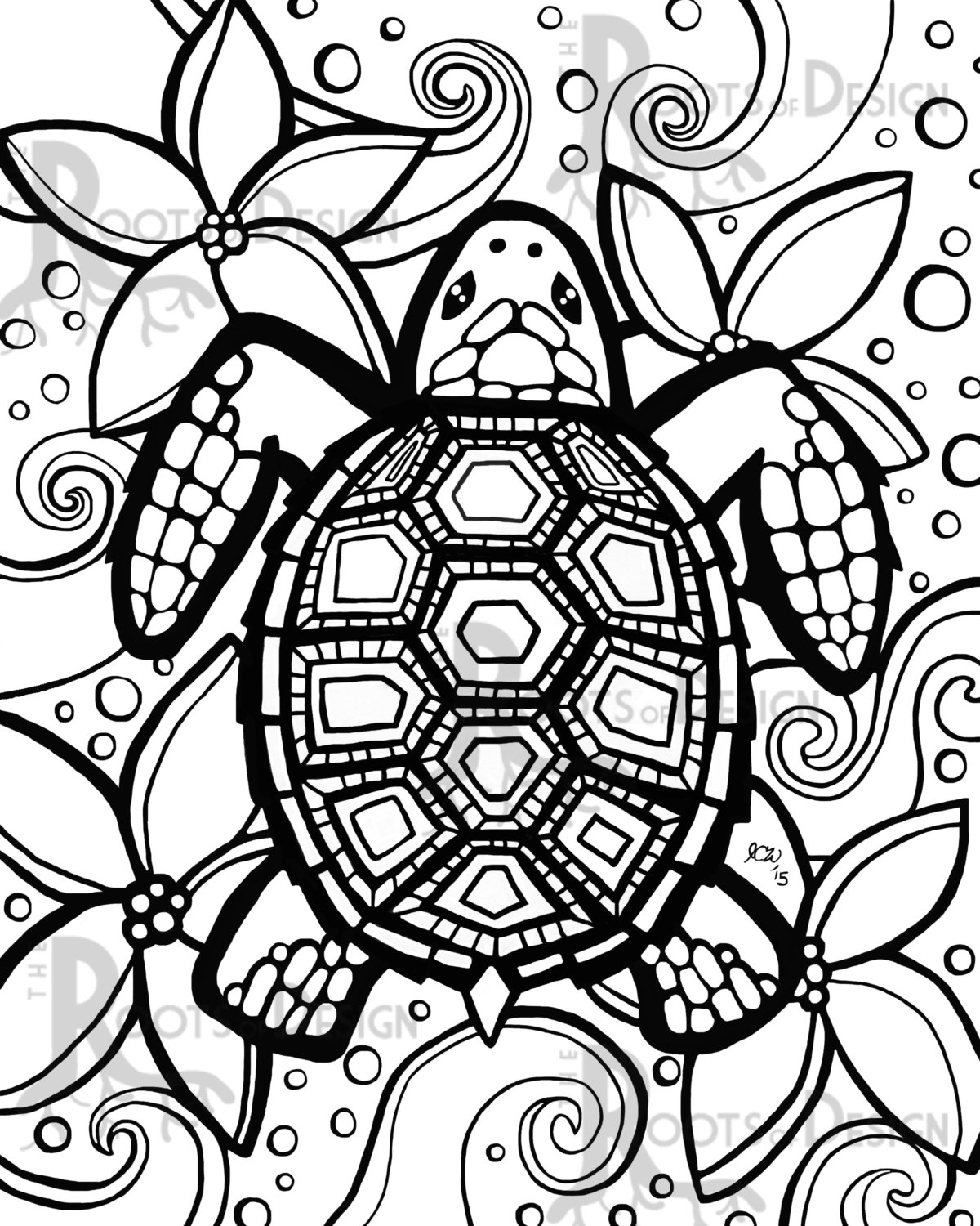 turtle coloring sea printable turtles getcolorings colorings