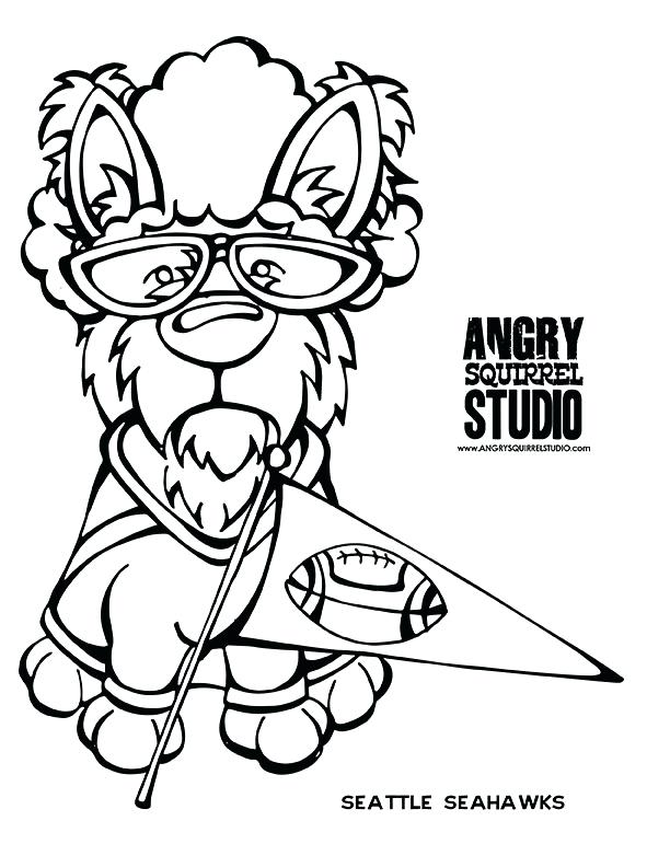 Seattle Seahawks Coloring Pages at Free printable