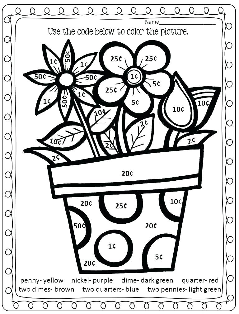 Free Printable Coloring Sheets For First Graders