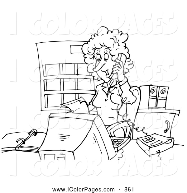 Secretary Coloring Pages At Getcolorings Free Printable Colorings 22815 Hot Sex Picture