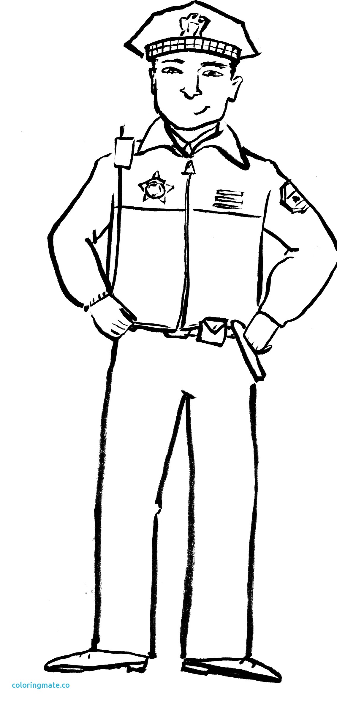 Security Guard Coloring Pages At GetColorings Free Printable 