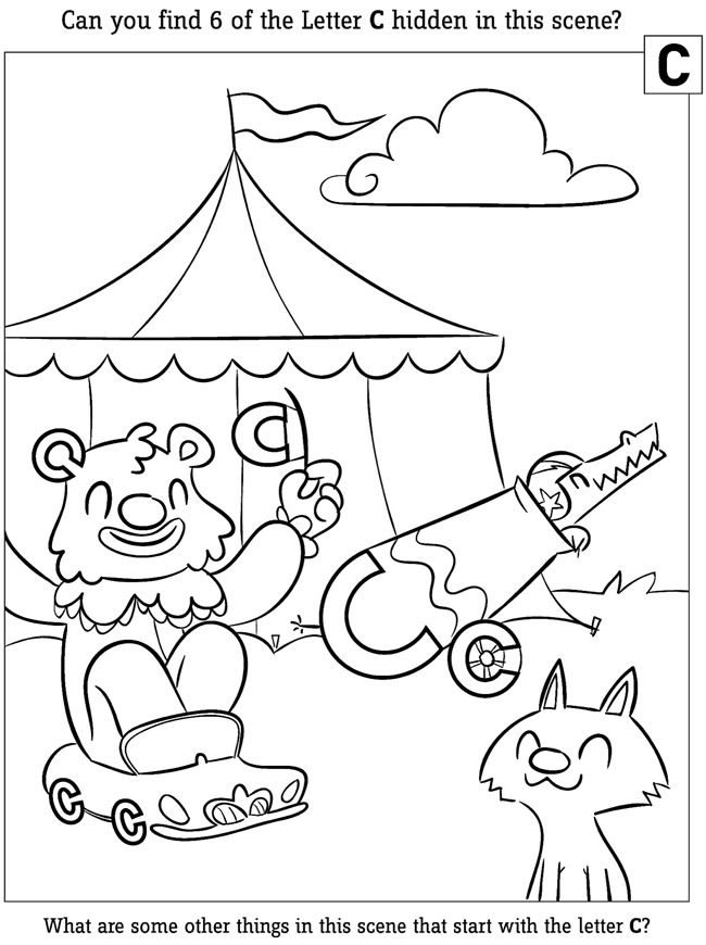 Seek And Find Coloring Pages at GetColorings.com | Free printable