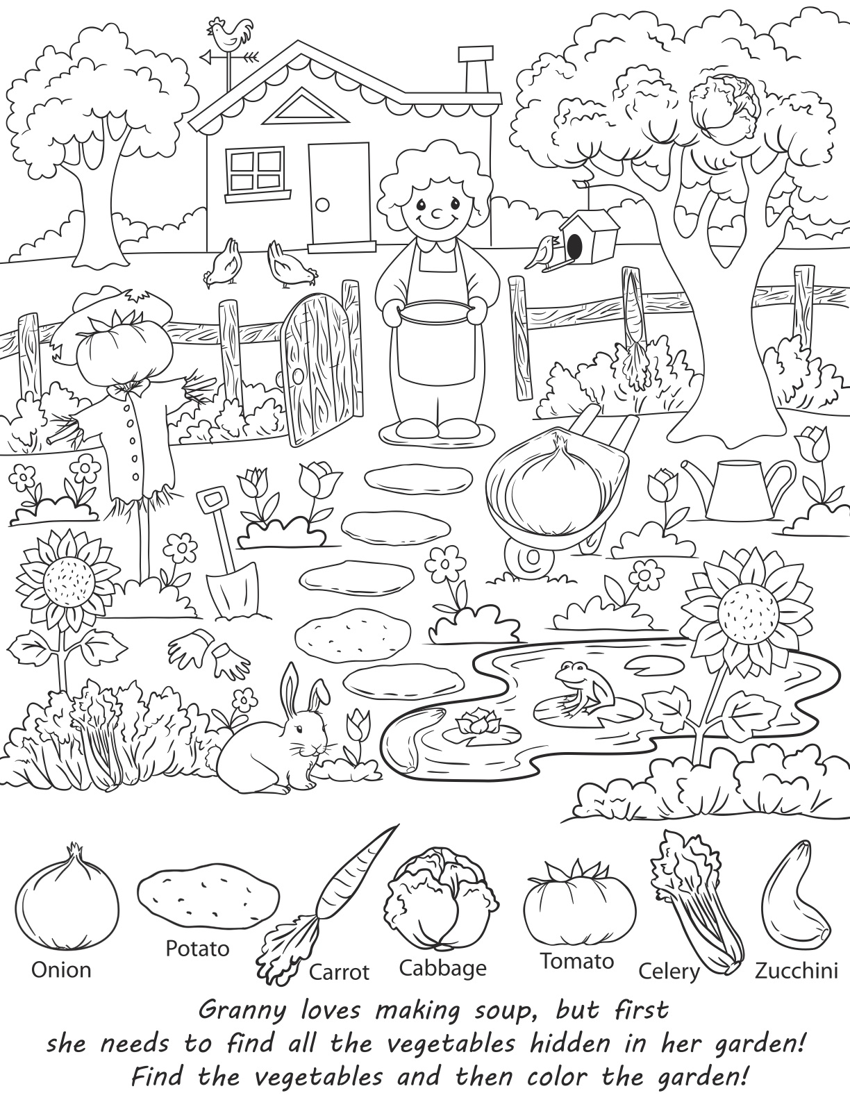 Seek And Find Coloring Pages at GetColorings com Free printable