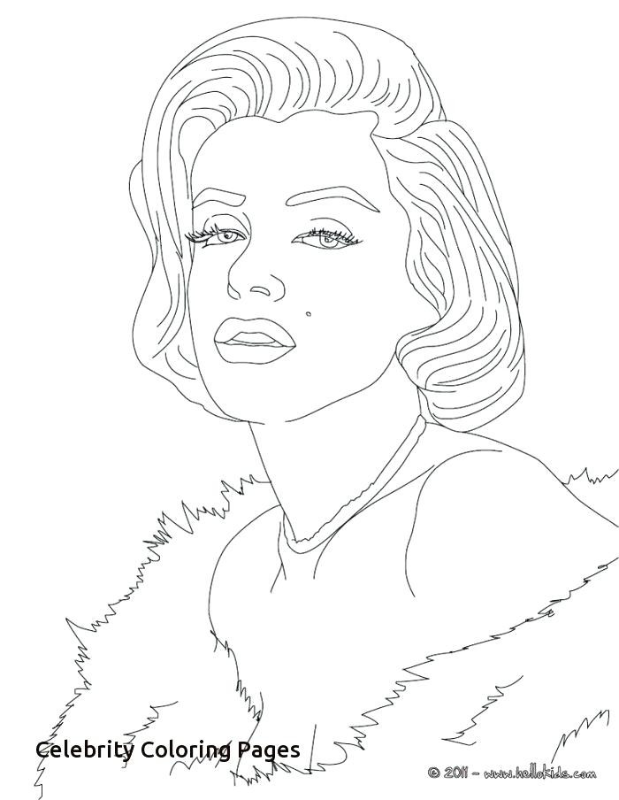 Selena Gomez Coloring Pages at Free printable