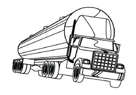 Semi Truck Coloring Pages at GetColorings.com | Free ...