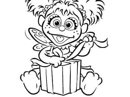 Sesame Street Birthday Coloring Pages At Getcolorings Free