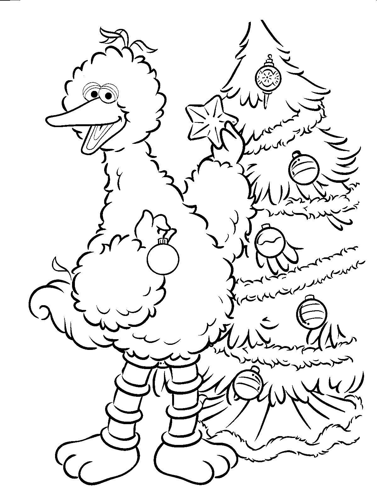 Sesame Street Coloring Pages To Print at GetColorings.com | Free