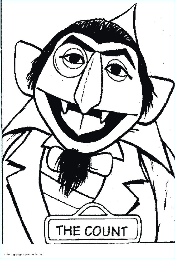Sesame Street Halloween Coloring Pages at GetColorings.com | Free