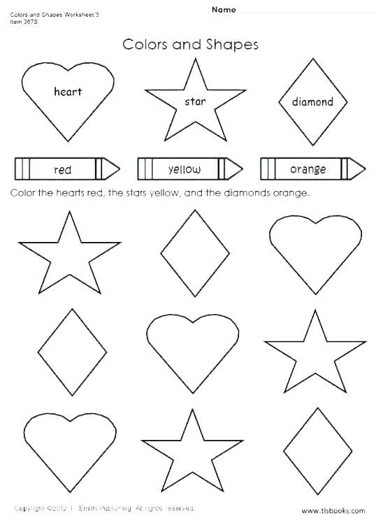 free printable shapes and colors
