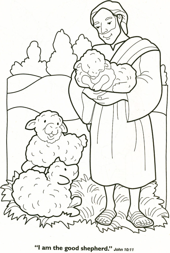 Shepherds Visit Baby Jesus Coloring Pages at GetColorings.com | Free