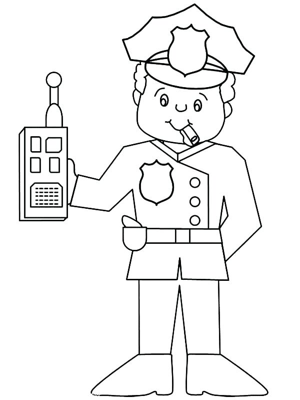 Sheriff Badge Coloring Page at GetColorings.com | Free printable