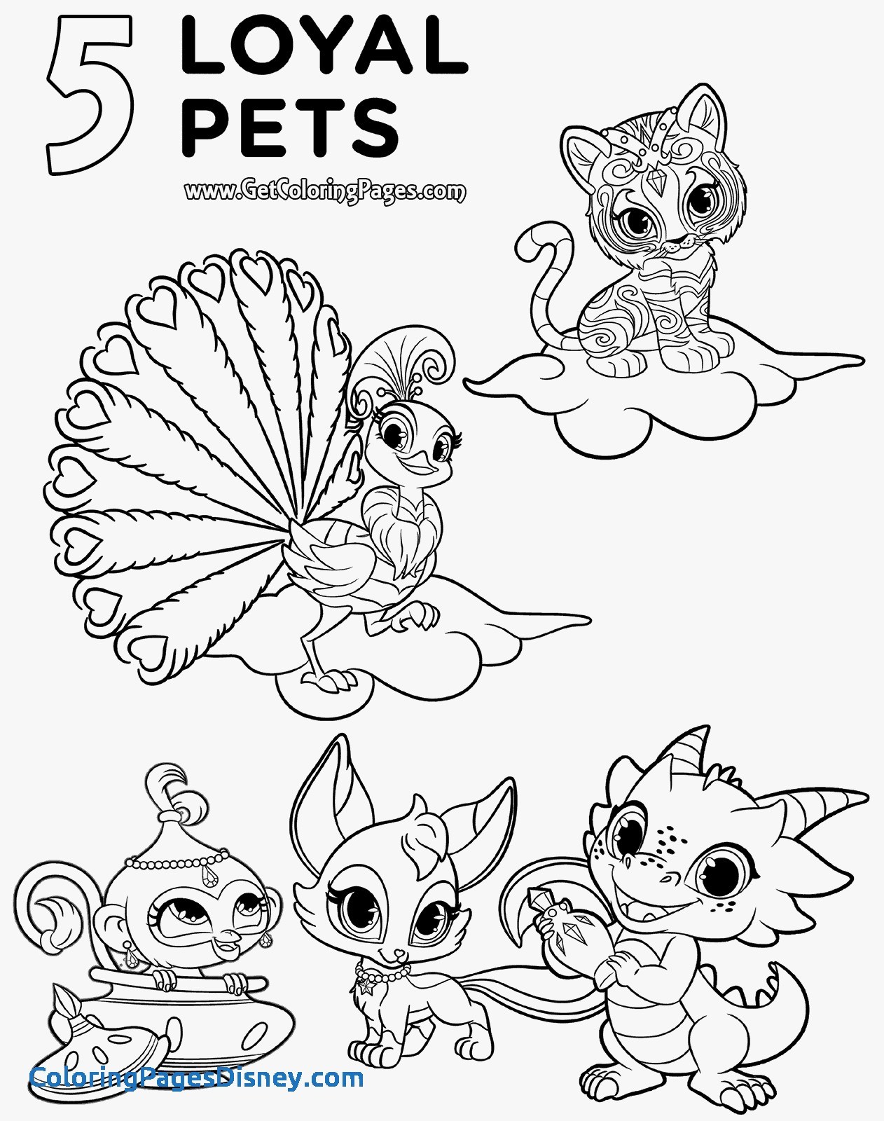 Shimmer Shine Coloring Pages at GetColorings.com | Free ...