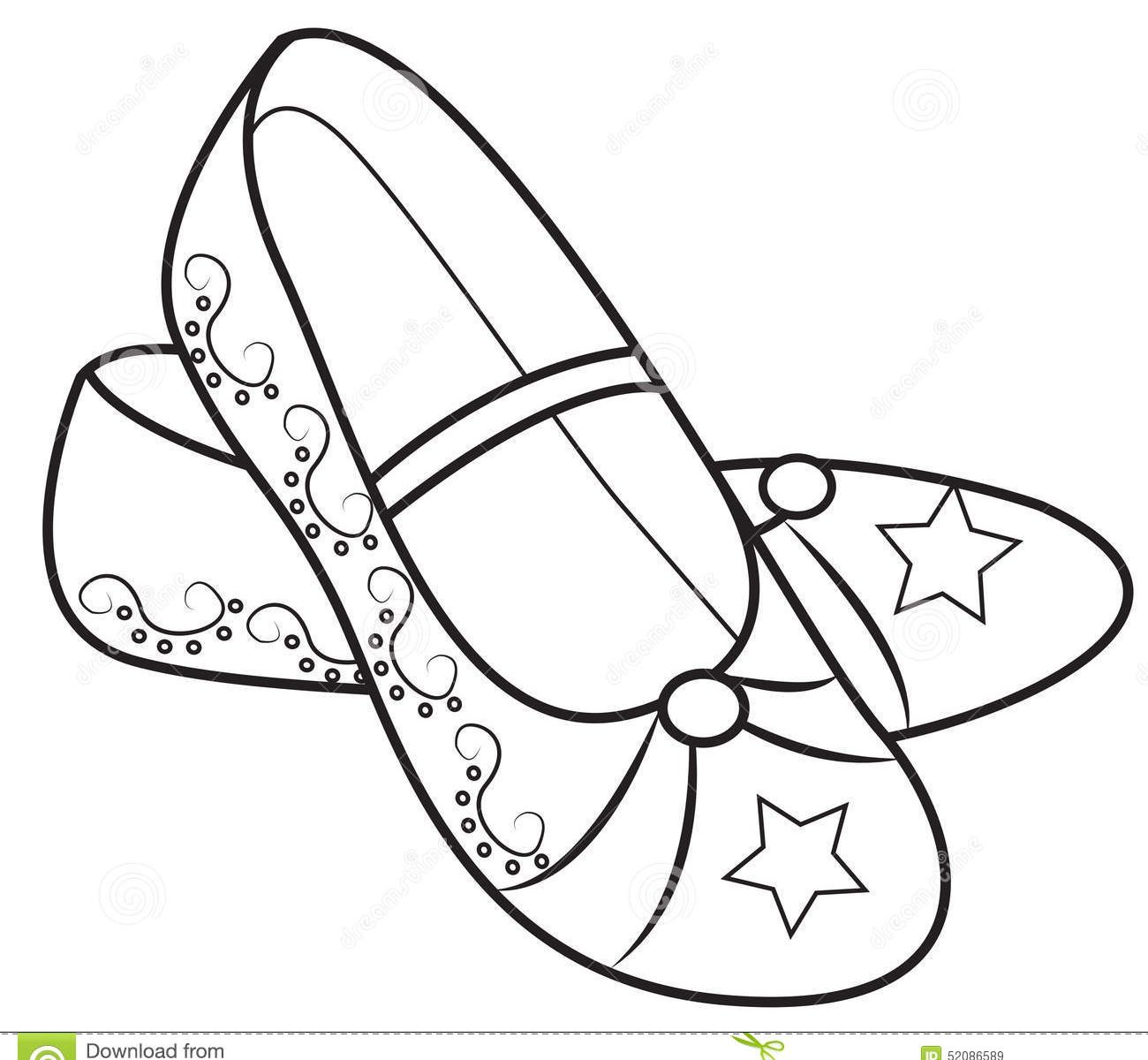 Shoe Coloring Pages For Kids at GetColorings.com | Free printable
