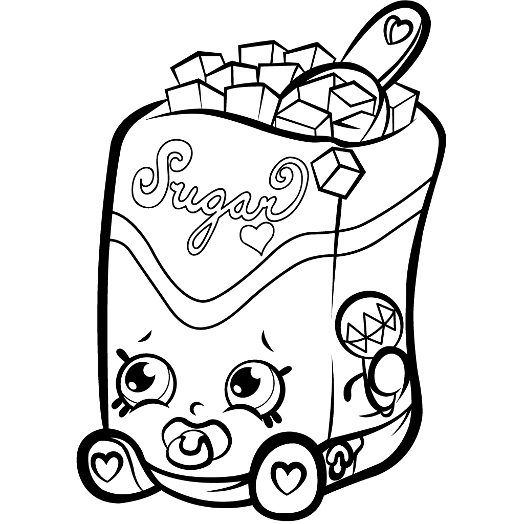 Shopkins Coloring Pages Cheeky Chocolate at GetColorings.com | Free