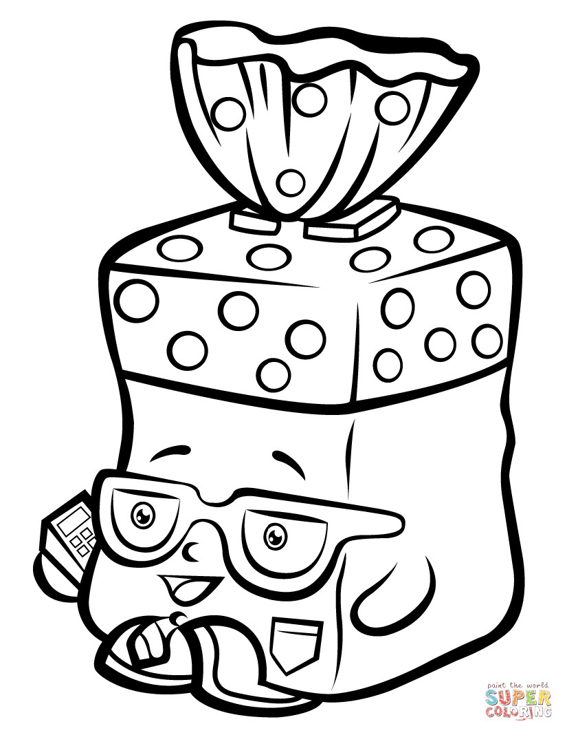 Shopkins Coloring Pages Cheeky Chocolate at GetColorings.com | Free