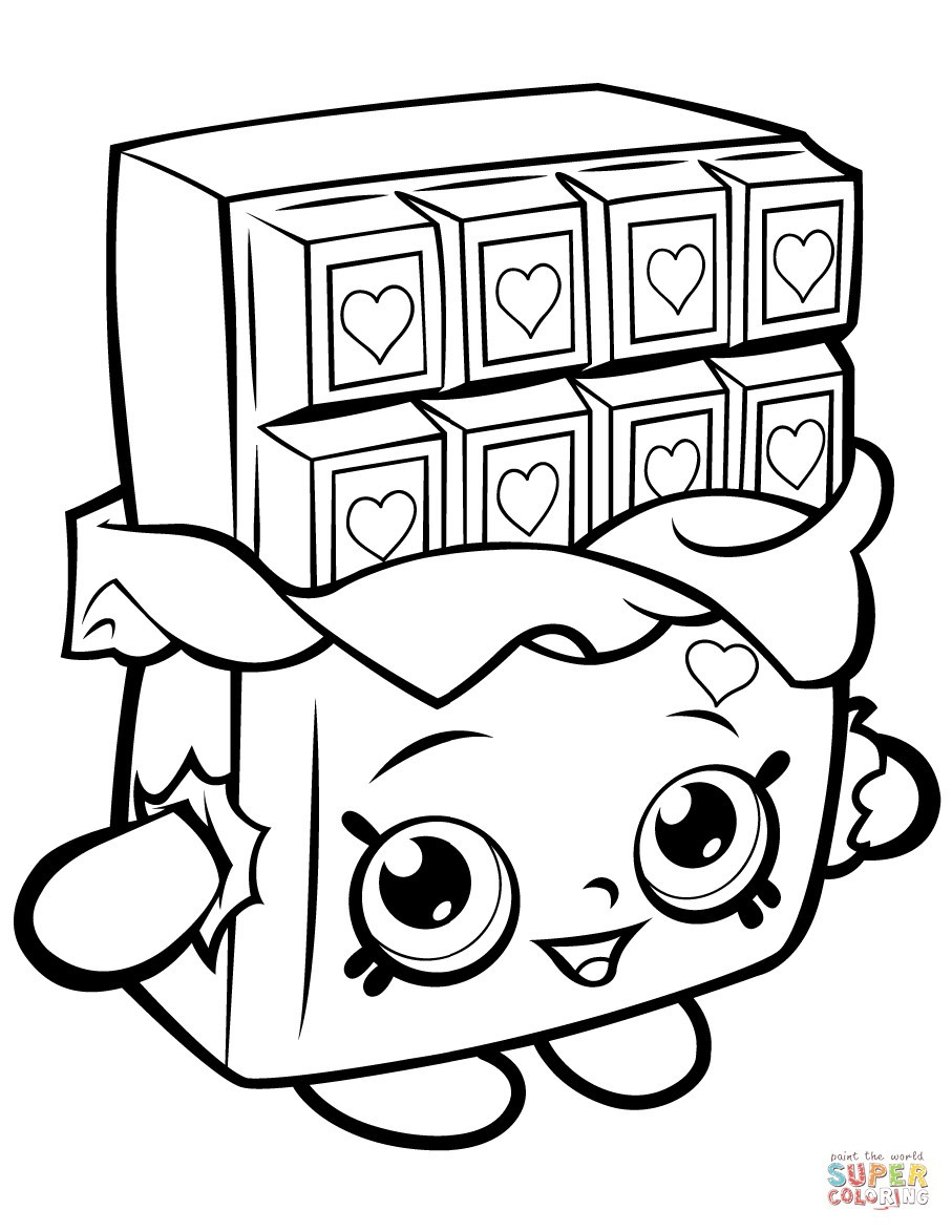 Shopkins Coloring Pages Cookie at GetColorings.com | Free printable