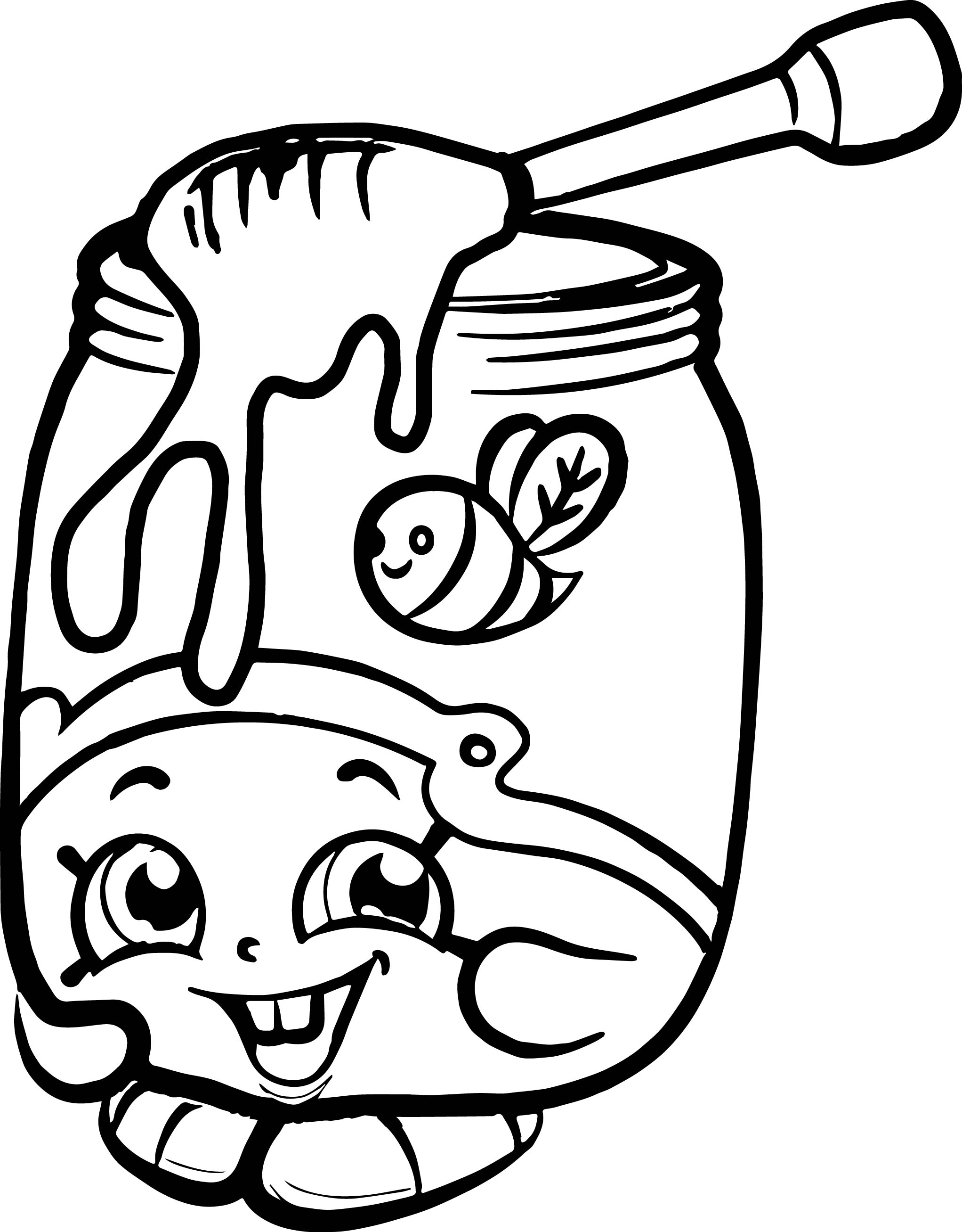 2043x2614 Honeeey Shopkins Coloring Page Wecoloringpage