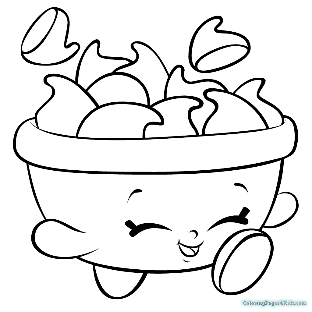 1024x1024 Shopkins Coloring Pages Season 6 For Kids