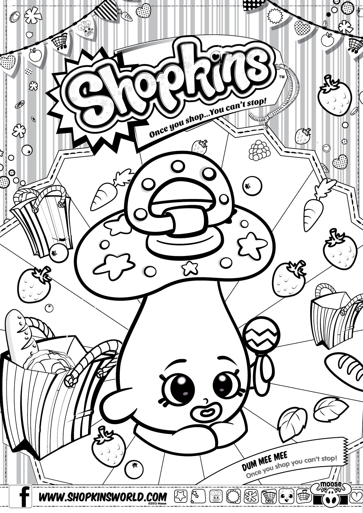 Shopkins Cupcake Queen Coloring Pages at GetColorings.com ...