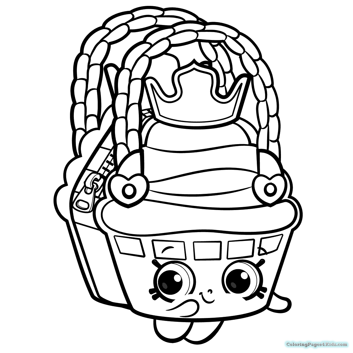 Shopkins Dolls Coloring Pages at GetColorings.com | Free printable