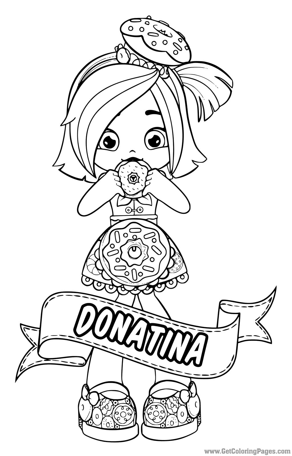 Shoppie Coloring Pages at GetColorings.com | Free printable colorings