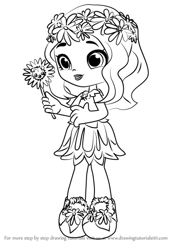 Shoppie Dolls Coloring Pages at GetColorings.com | Free printable colorings pages to print and color