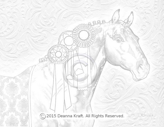 Show Horse Coloring Pages at GetColorings.com | Free printable