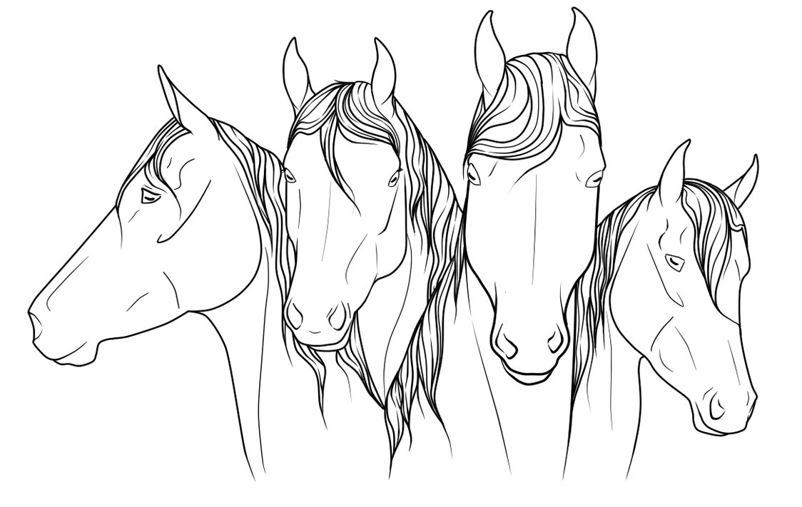 Show Jumping Horse Coloring Pages at GetColorings.com | Free printable