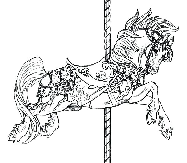 Show Jumping Horse Coloring Pages at GetColorings.com ...