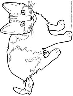 Siamese Cat Coloring Page at GetColorings.com | Free printable