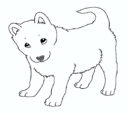 45 Realistic Cute Dog Coloring Pages Background COLORIST