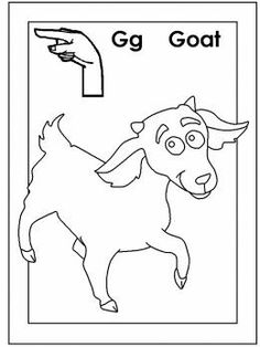 Sign Language Coloring Pages At Getcolorings Free Printable