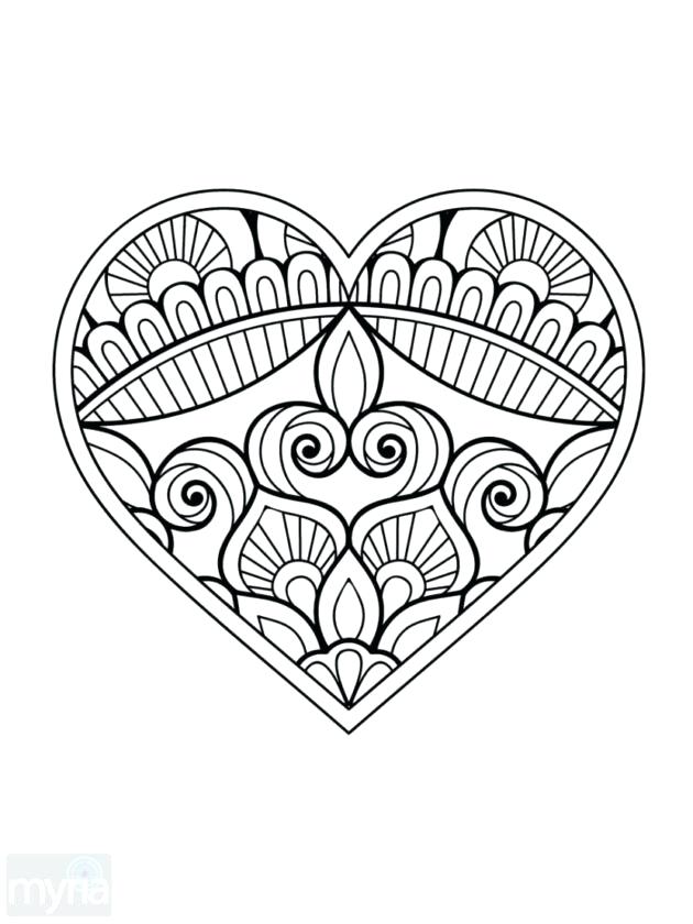 Simple Adult Coloring Pages at GetColorings.com | Free printable