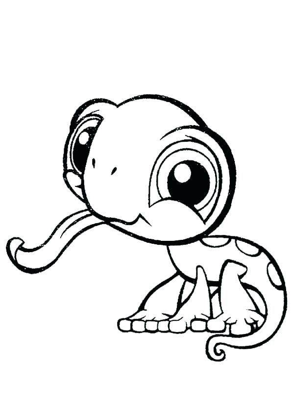 Simple Animal Coloring Pages at Free printable