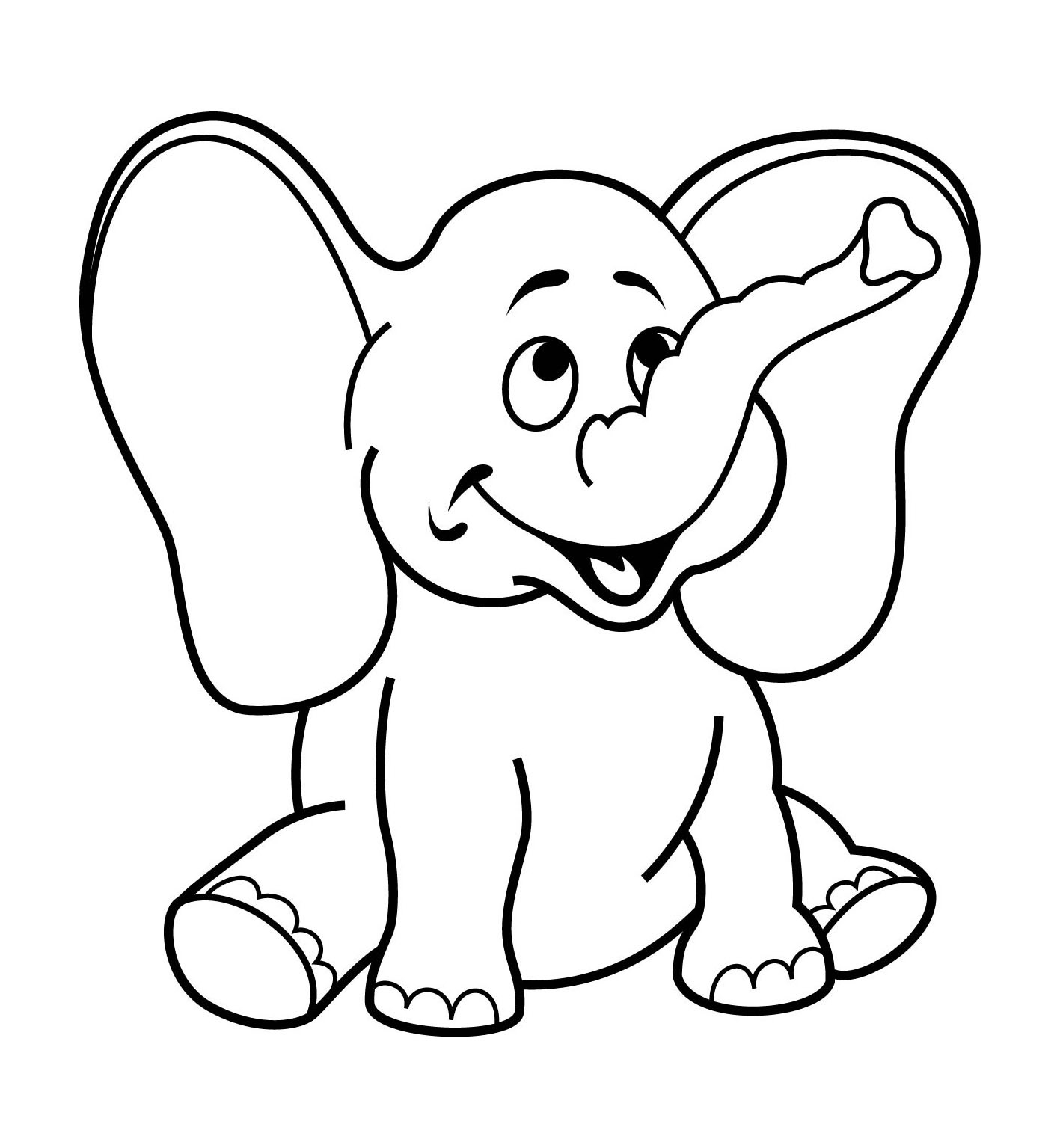 Simple Coloring Pages For 2 Year Olds At GetColorings Free 