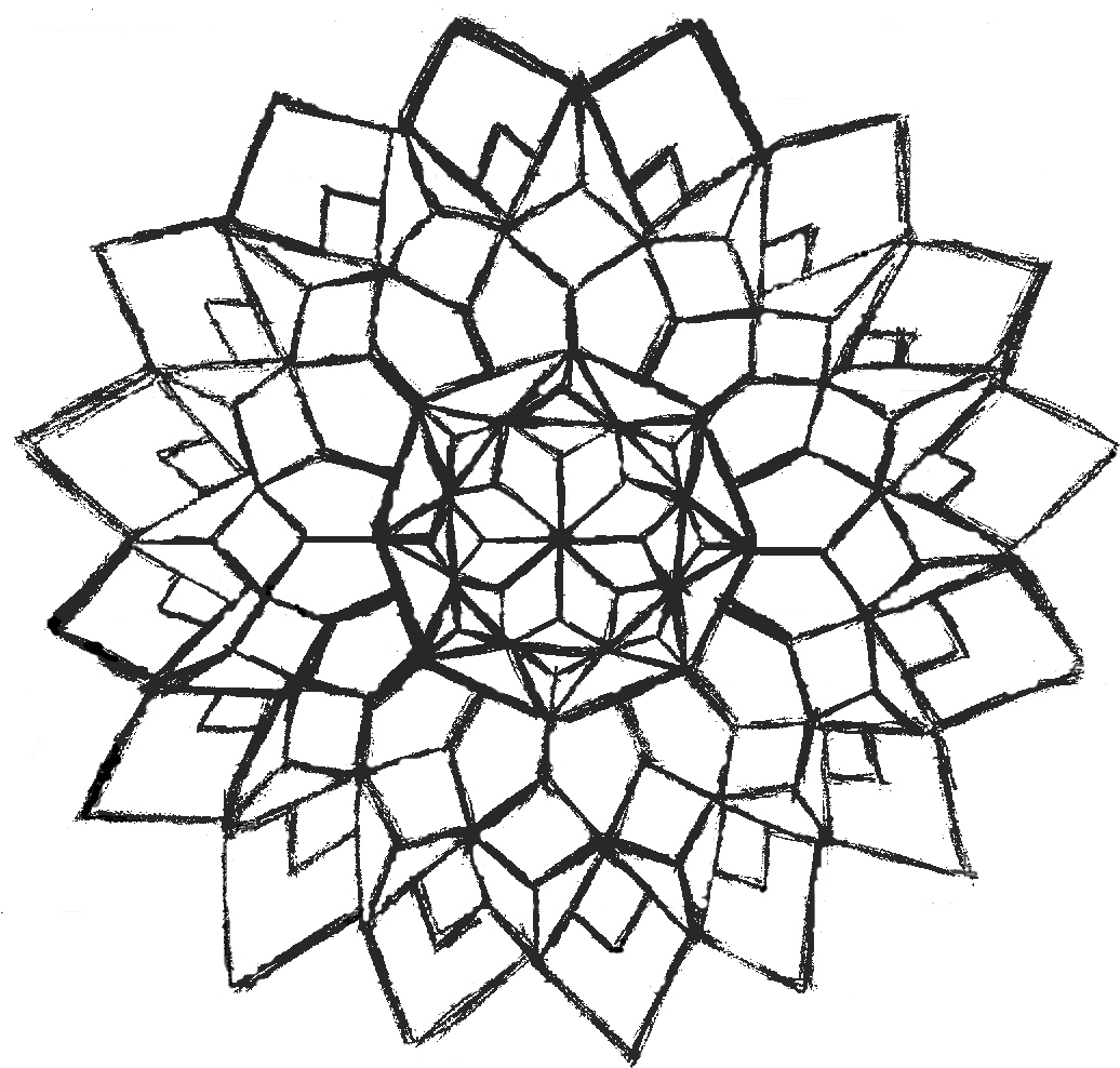 Simple Geometric Coloring Pages at GetColorings.com | Free printable