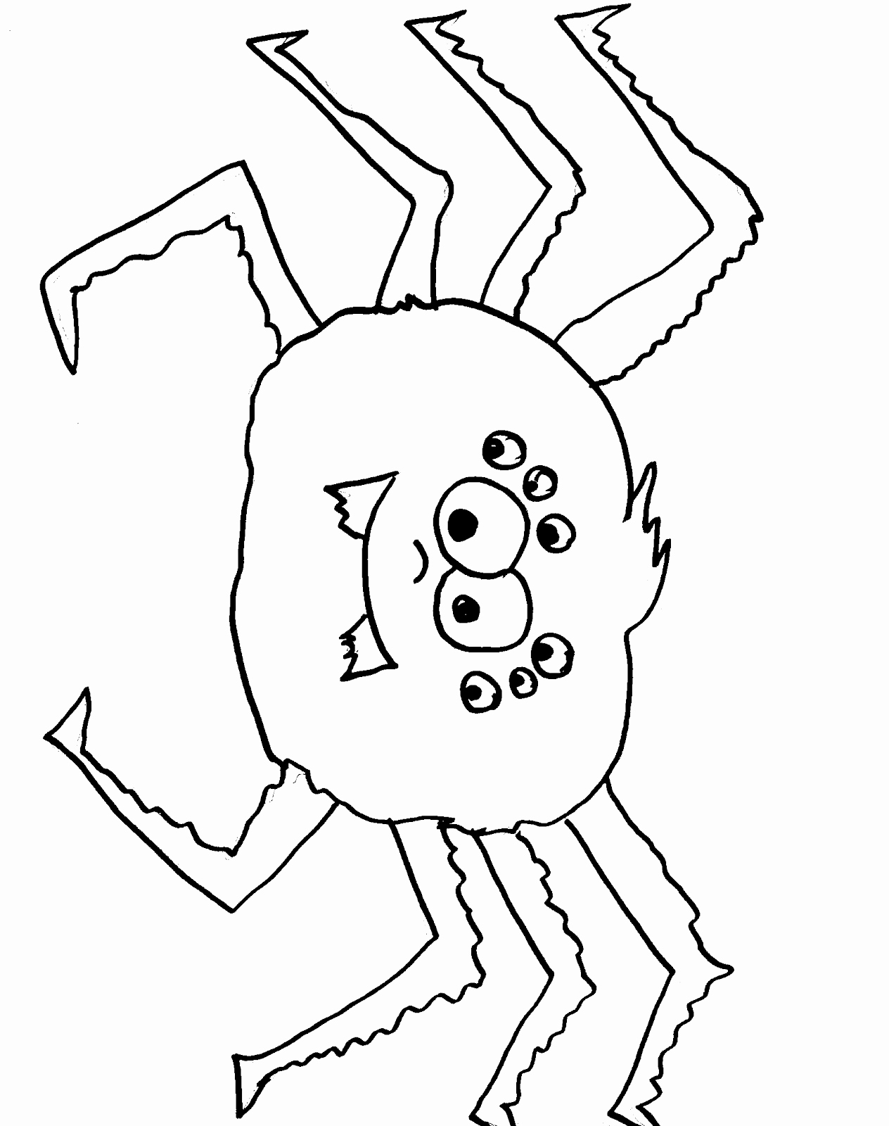 Simple Halloween Coloring Pages At GetColorings Free Printable 