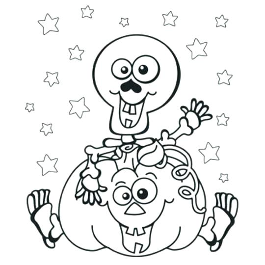 Simple Halloween Coloring Pages at GetColorings.com | Free ...