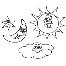 Sky Coloring Page at GetColorings.com | Free printable colorings pages