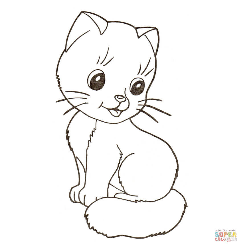 calico-cat-coloring-pages