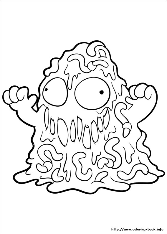 Slime Coloring Pages at GetColorings.com | Free printable colorings