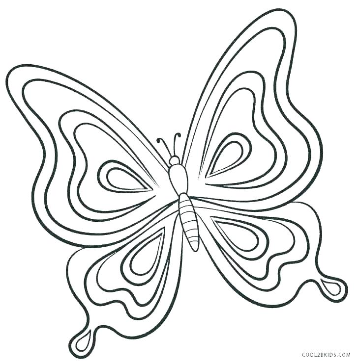 Here Is Free Butterfly Coloring Pages Printable Mackira Thanatos