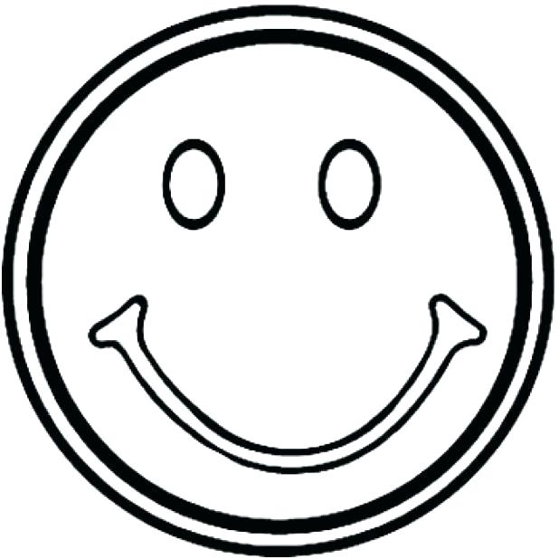 smiley face coloring page at getcolorings  free