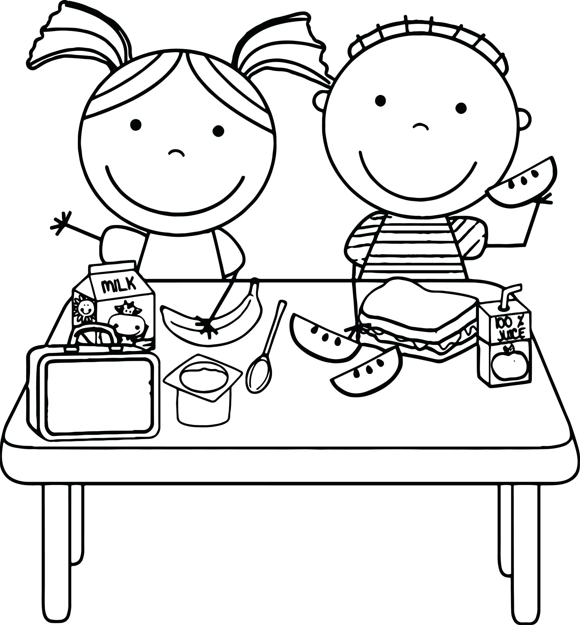 Snack Coloring Pages at GetColorings.com | Free printable colorings