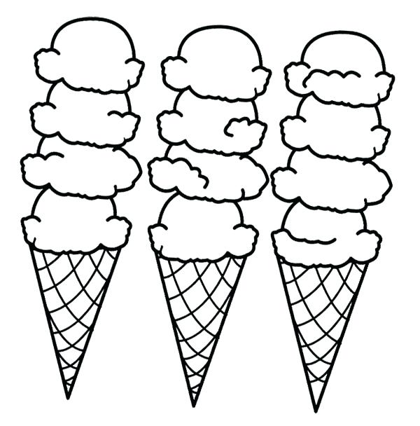 Snow Cone Coloring Page at GetColorings.com | Free printable colorings