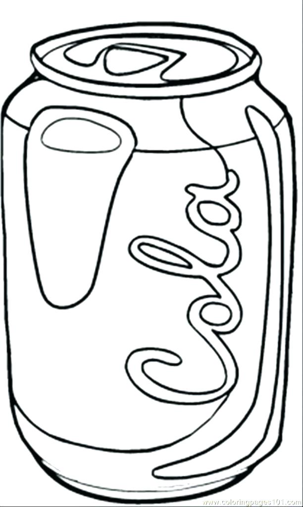 Soda Coloring Pages At GetColorings Free Printable Colorings