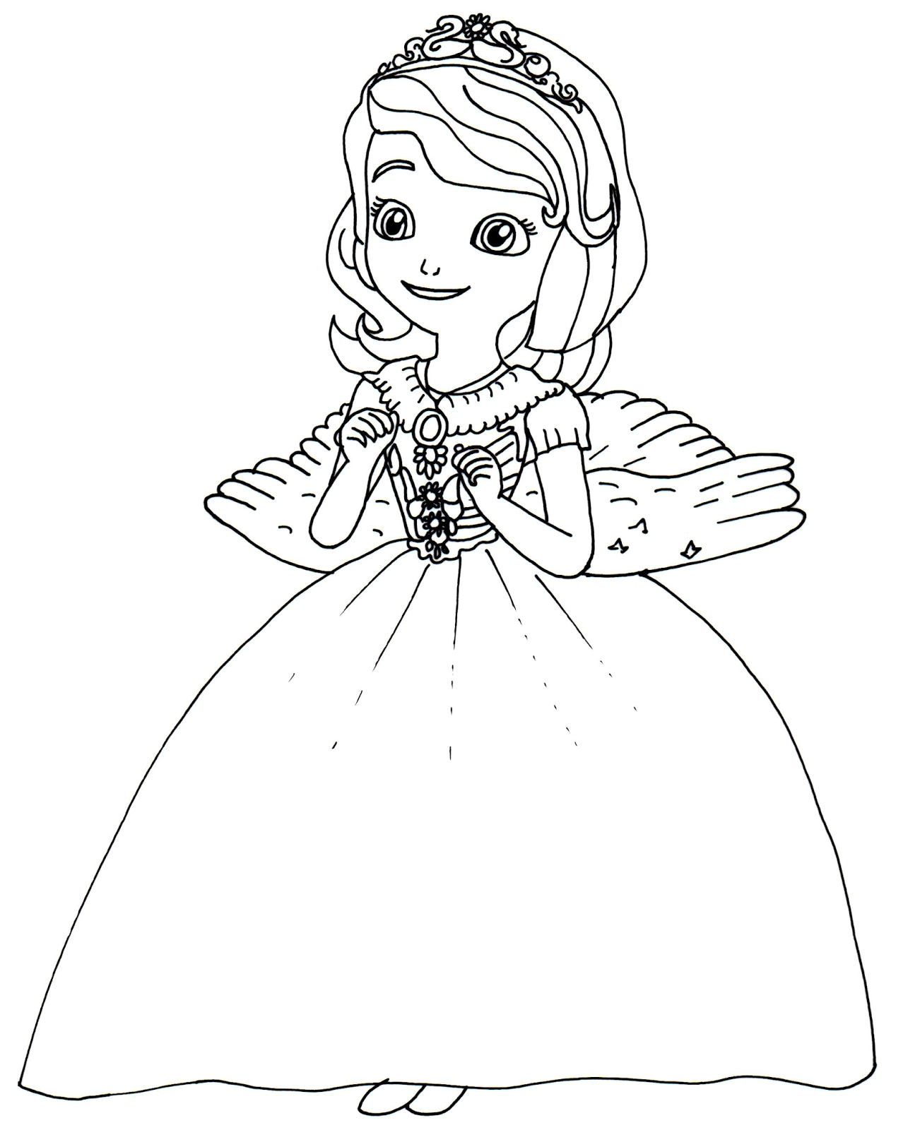 Sofia Coloring Pages at GetColorings.com | Free printable colorings
