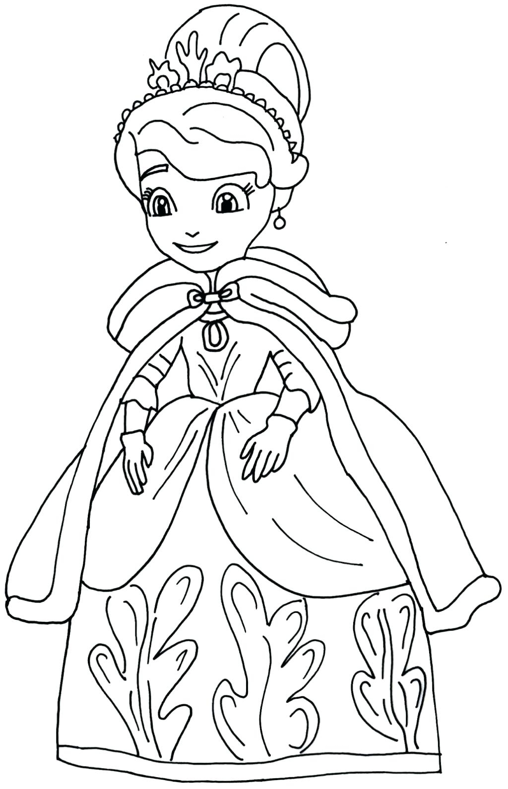 Sofia Coloring Pages To Print at GetColorings.com | Free printable