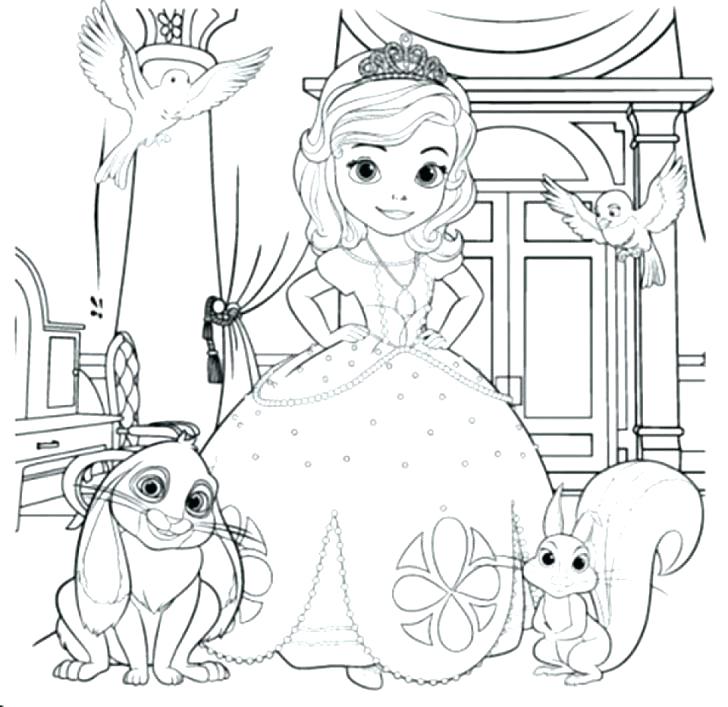 Sofia The First Coloring Pages Pdf at GetColorings.com | Free printable