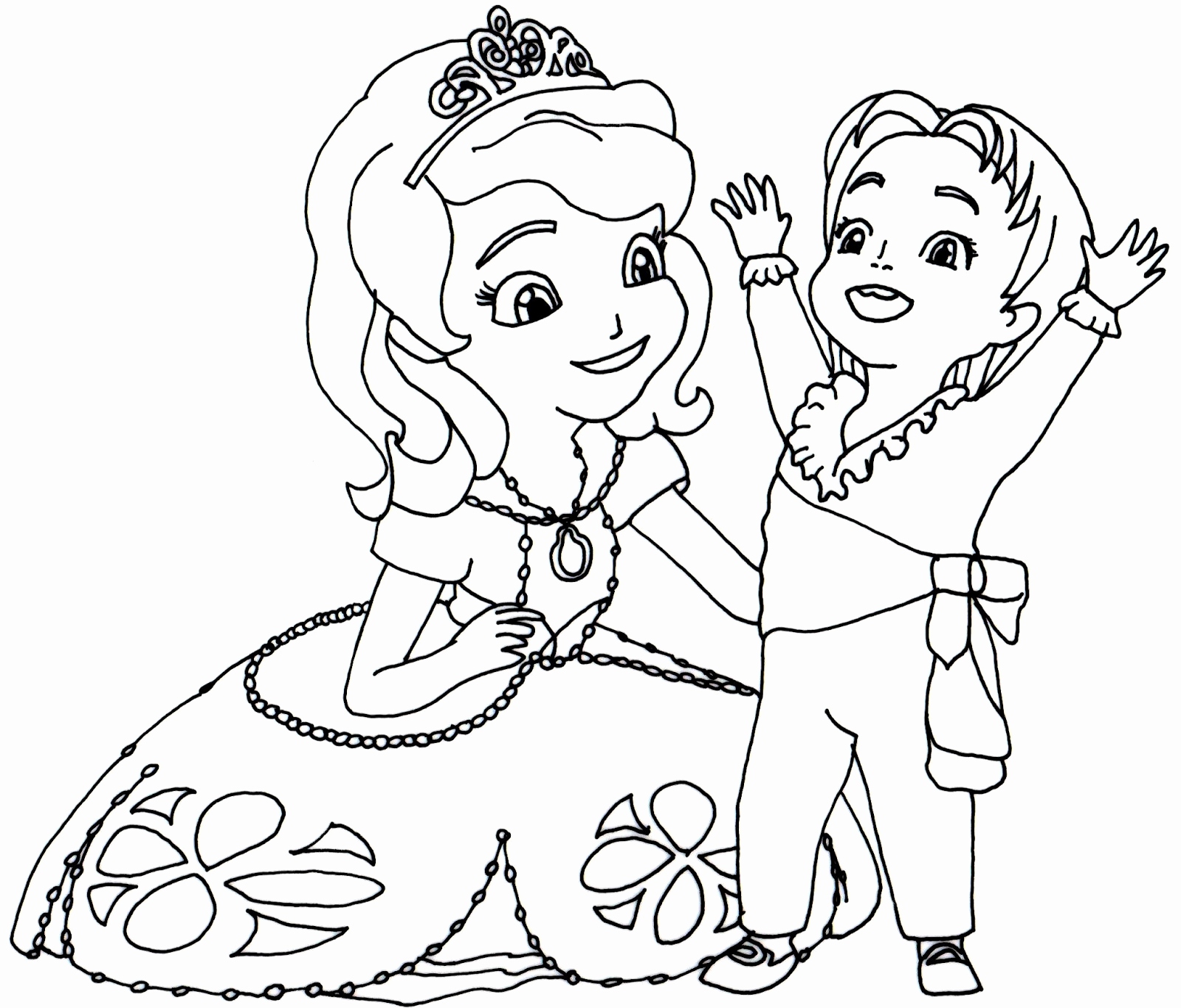 Sofia The First Coloring Pages To Print At Free Printable Colorings Pages To 7356